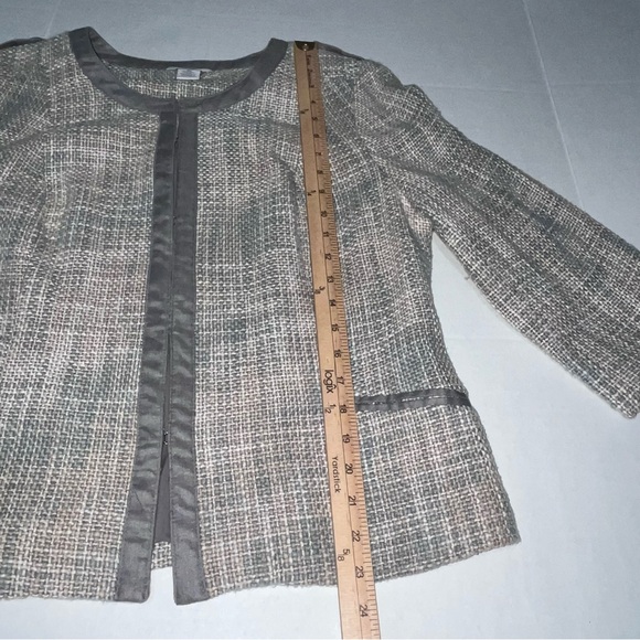 Liz Claiborne Lined Tweed XL Jacket Blazer - Picture 7 of 14